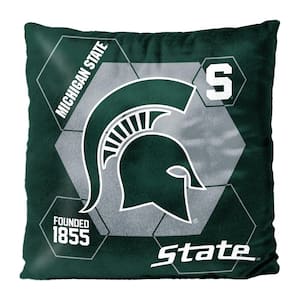 NCAA Michigan State Connector Velvet Reverse Pillow