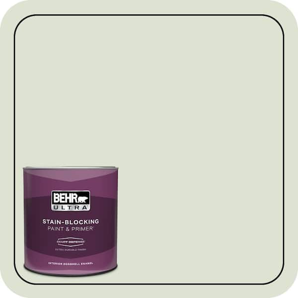 BEHR ULTRA 1 qt. #430E-2 Mystical Sea Extra Durable Eggshell Enamel Interior Paint & Primer