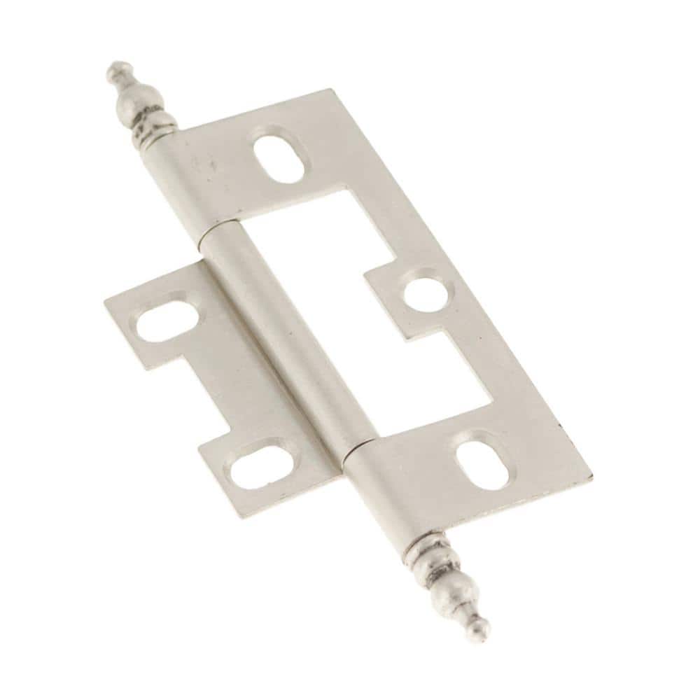 2-1/2 in. x 1-1/2 in. Satin Nickel Furniture Barrel Hinge price history on PriceWatchPro