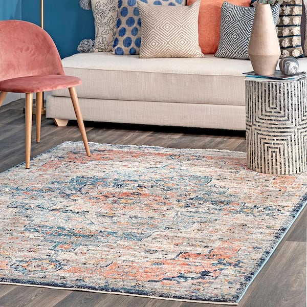 ソルオル　solol-rug StyleWell Celeste Persian Vintage Multi 5 ft. x 7 ft. Area
