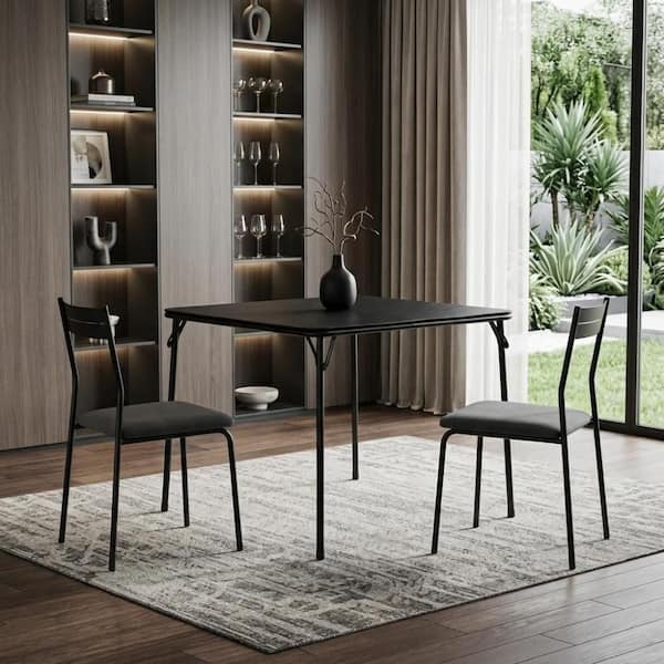 Brown Stone 94 in. Double Pedestal Dining Table Seats Seats 4