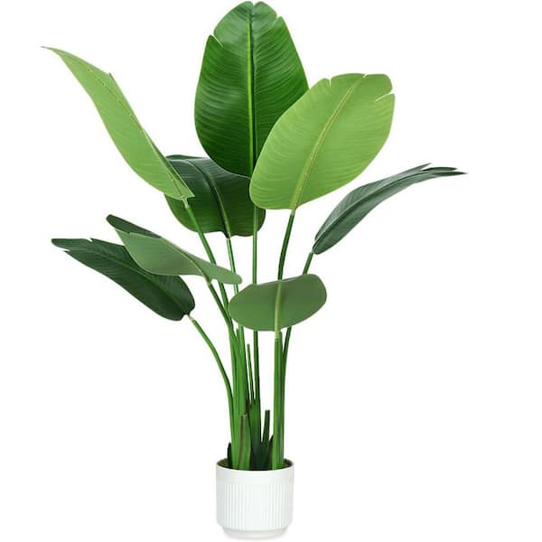 4 ft. Artificial Plastic Plant L0DHX8WCN6 - The Home Depot