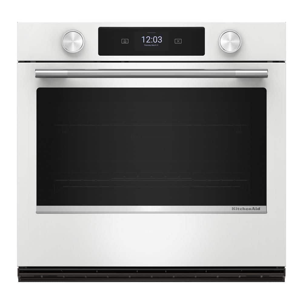 30 in. Single Electric Wall Oven with True Convection Self-Cleaning in White price history on PriceWatchPro