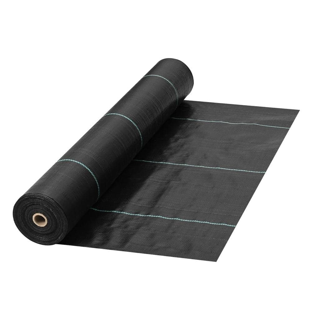 5.8 oz Woven Landscape Weed Barrier Fabric, 4 ft. x 100 ft., Heavy-Duty, Black price history on PriceWatchPro
