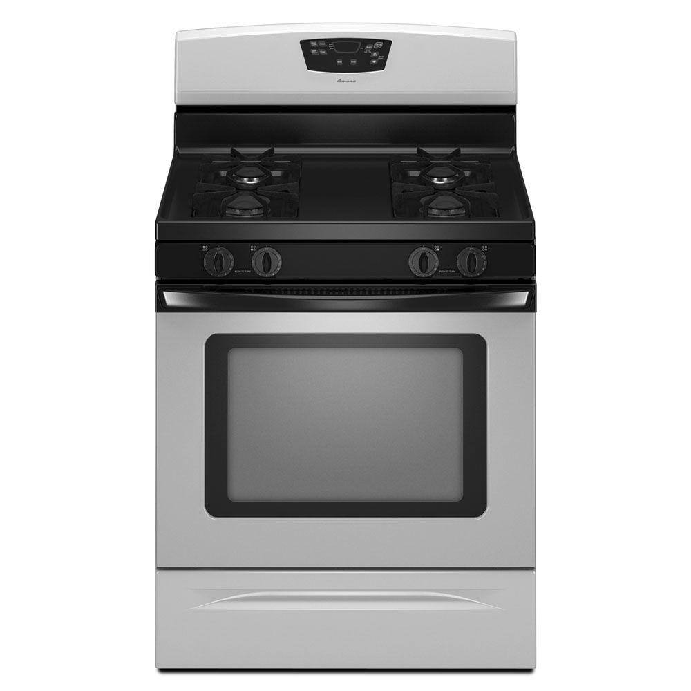 Reviews for Amana 30 in. Self-Cleaning Freestanding Gas Range in ...