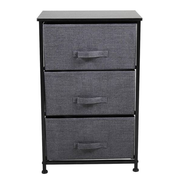 Three Drawer Storage Unit - 20.25 x 17.125