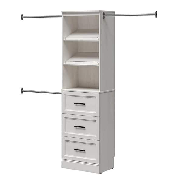 StyleWell Reynolds 25 in. W x 83.25 in. H Magnolia Oak Laminate