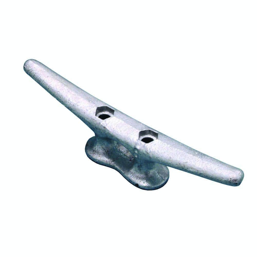 6 INCH PAINT OVER GALVANIZED STEEL BOAT DOCK CLEAT DRAWER PULL HANDLE KNOB HOOK 