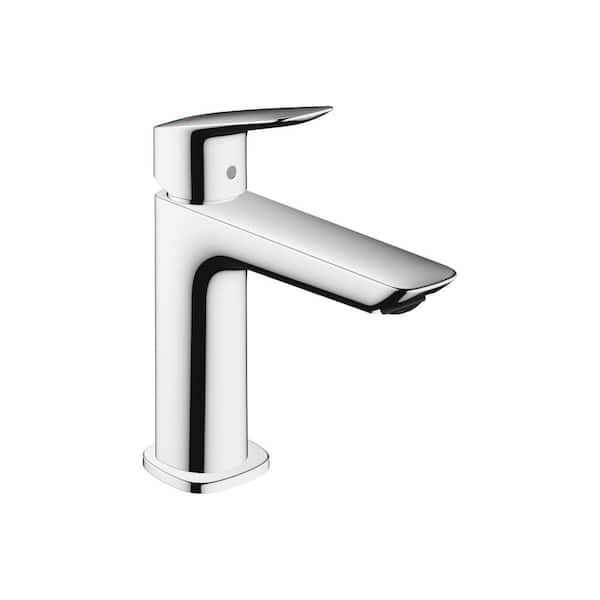 Hansgrohe Logis Fine Single Handle Single Hole Bathroom Faucet in Chrome