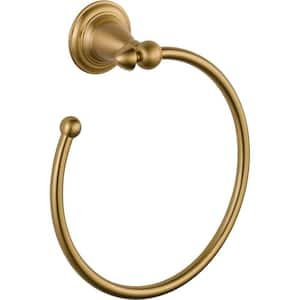 Victorian Towel Ring in Champagne Bronze