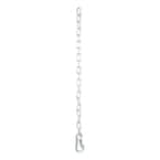 27" Safety Chain with 1 Snap Hook (5,000 lbs., Clear Zinc)