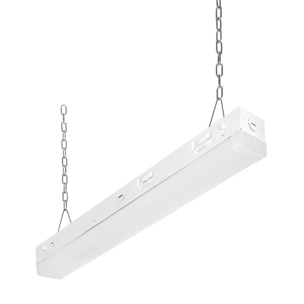 2 ft. 20-Watt LED Linear Strip Shop Light Fixture, White, Selectable Color Temperature / Wattage, up to 2700 Lumens price history on PriceWatchPro