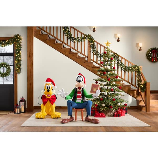 Disney 4 FT Animated Holiday Goofy 25SV24966 - The Home Depot