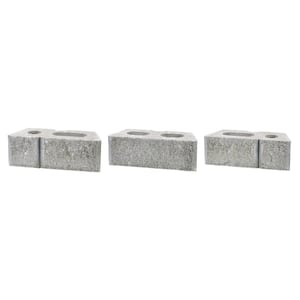 RockWall Large 7 in. L x 17.44 in. W x 6 in. H Limestone Concrete Retaining Wall Block (48 Pieces/34.9 sq. ft./Pallet)