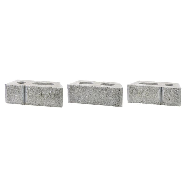 Pavestone RockWall Large 7 in. L x 17.44 in. W x 6 in. H Limestone Concrete Retaining Wall Block (48 Pieces/34.9 sq. ft./Pallet)