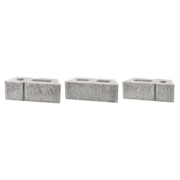RockWall Large 7 in. L x 17.44 in. W x 6 in. H Limestone Concrete Retaining Wall Block (48 Pieces/34.9 sq. ft. /Pallet)