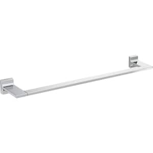 Pivotal 24 in. Wall Mount Towel Bar Bath Hardware Accessory in Polished Chrome