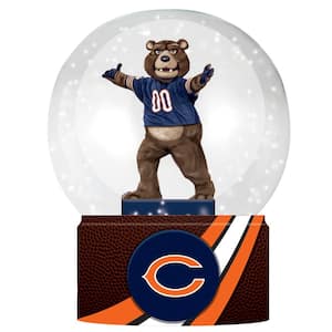Chicago Bears 5 in. Multicolor Glass Tabletop Snow Globe
