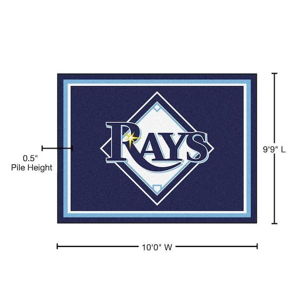 FANMATS MLB New York Yankees Navy Blue 8 ft. x 10 ft. Indoor Area