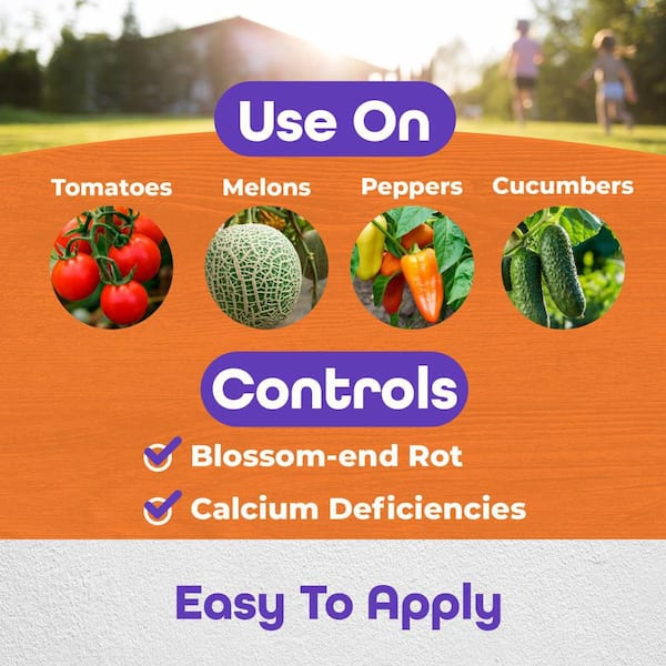 Rot-Stop Tomato Blossom End Rot, 32 oz Ready-to-Use Spray Garden Fertilizer for Calcium Deficiency