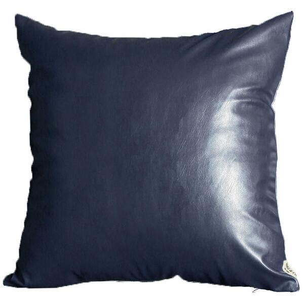 MIKE Co. NEW YORK Navy Blue Boho Handcrafted Vegan Faux Leather