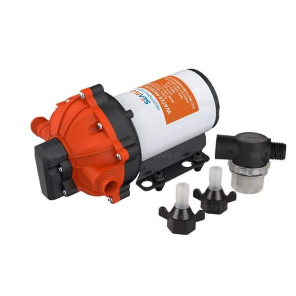 12V Double Head Diaphragm Water Pump Electric Water Sprayer Pump