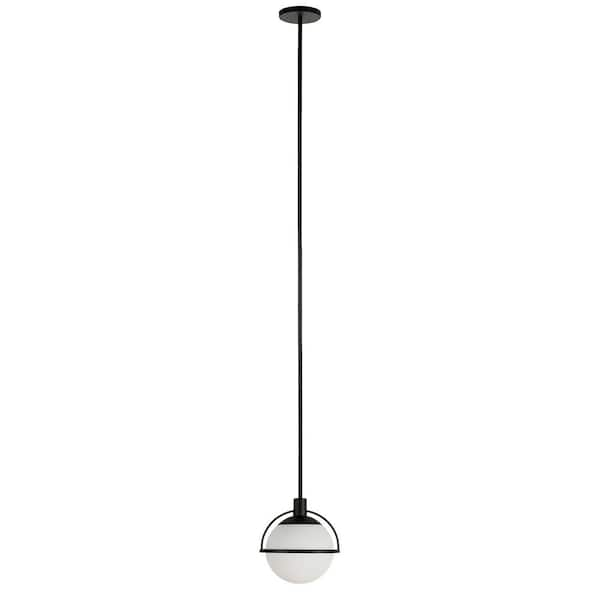 Meyer&Cross Aurelia 1-Light Blackened Bronze and Brass Globe