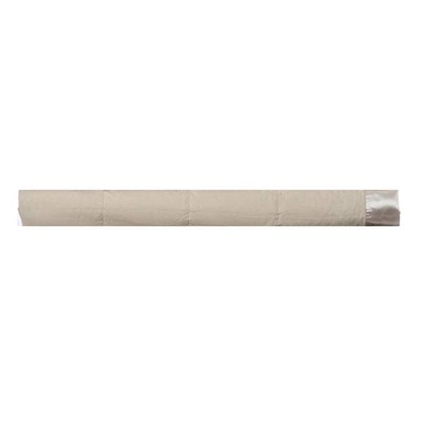 Unbranded Down 90 in. W Ecru Full Cotton Blanket