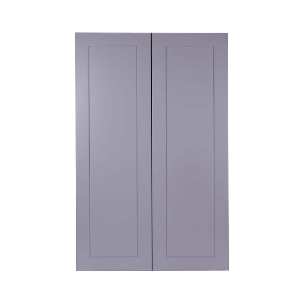 Bremen Bremen 27 in. W x 12 in. D x 42 in. H Gray Plywood