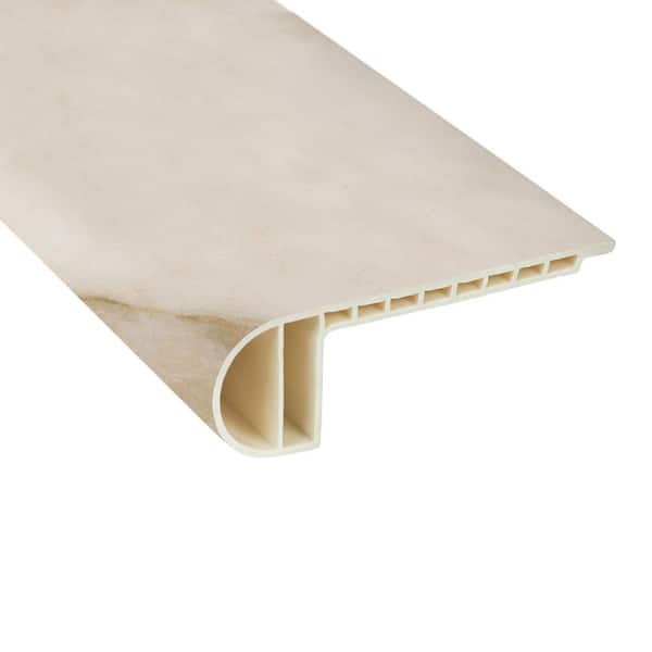 Vista Thistle 1.57 in. T x 4.49 in. W x 94 in. L Vinyl Flush Stair Nose Molding