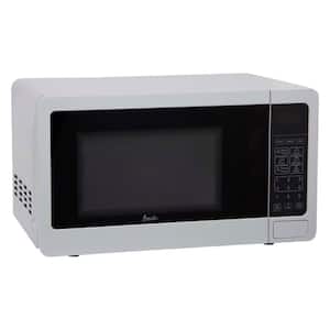 17.75 in. W Countertop Microwave Oven, 0.7 cu. ft., in White