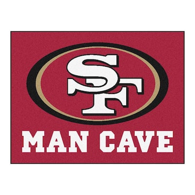 FANMATS NFL San Francisco 49ers Photorealistic 20.5 in. x 32.5 in Football  Mat 5835 - The Home Depot