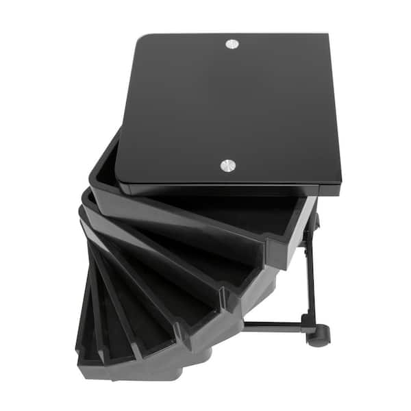 Black Canvas Double R Foldable Drawer Organizer With Lid, For Home, Size:  34 X 29 X 5.11 Inch at Rs 449/piece in Ghaziabad