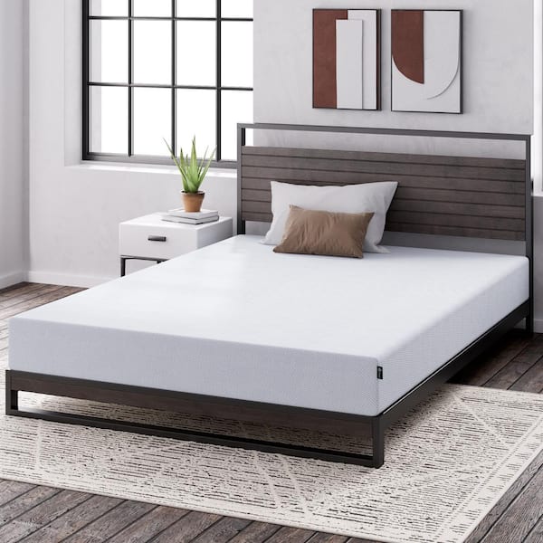 Zinus Queen Medium Soothe Cooling Gel Memory Foam 10 in. Mattress