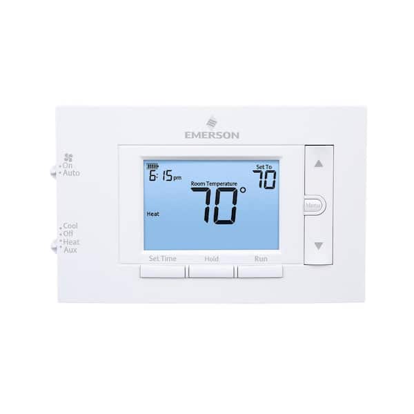 Emerson 80 Series, 7 Day Programmable, Heat Pump (2H/1C) Thermostat
