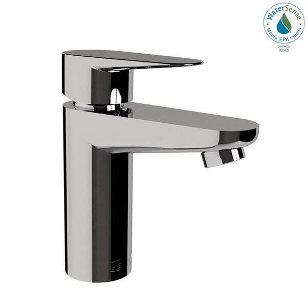 HELVEX Century Single Handle Single Hole Bathroom Faucet in Polished Chrome