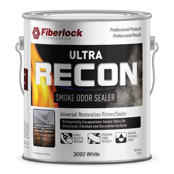 Fiberlock 1 Gallon UltraWhite RECON Ultra Smoke Odor Sealer