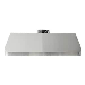 36 in. 600 CFM Ducted Under Cabinet Range Hood in Stainless Steel
