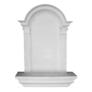 30-1/4 in. x 6-7/8 in. x 42-5/8 in. Primed Polyurethane Surface Mount Large Waltz Wall Niche