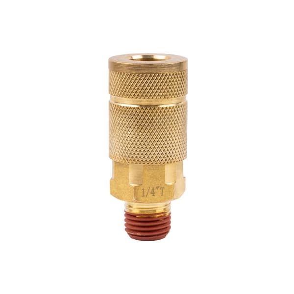 Husky 1/4 in. x 1/4 in. NPT Male Automotive Coupler