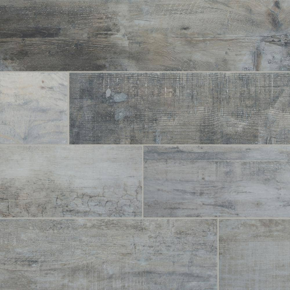 Msi Barnwood Natural 8 In X 36 In Matte Porcelain Floor And Wall