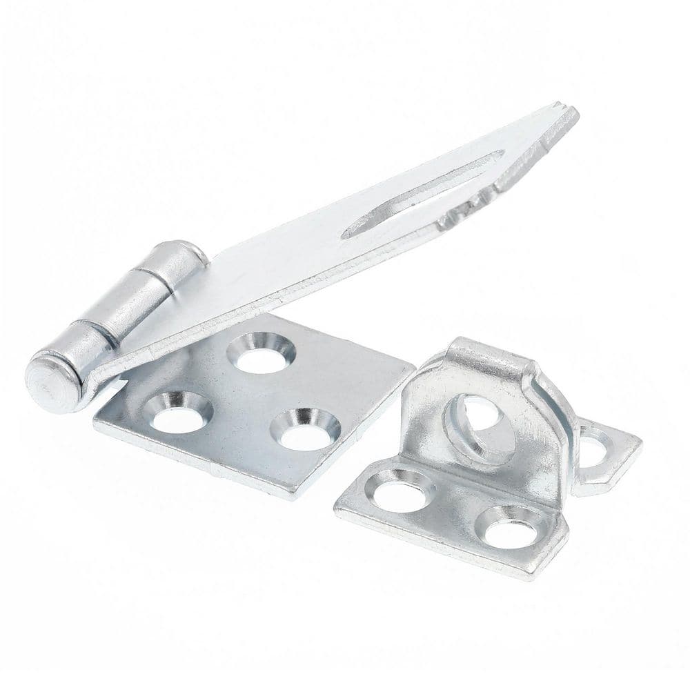 Door and Gate, Safety Hasp Hinge Latch with Fixed Staple 2-1/2 inch with Screws, Zinc Plated (Single Pack) price history on PriceWatchPro