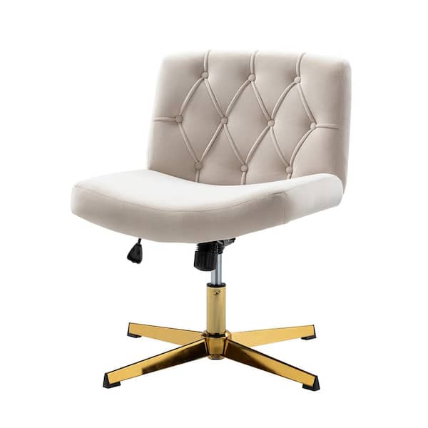 Adan Task Chair Etta Avenue Upholstery Color: Tan