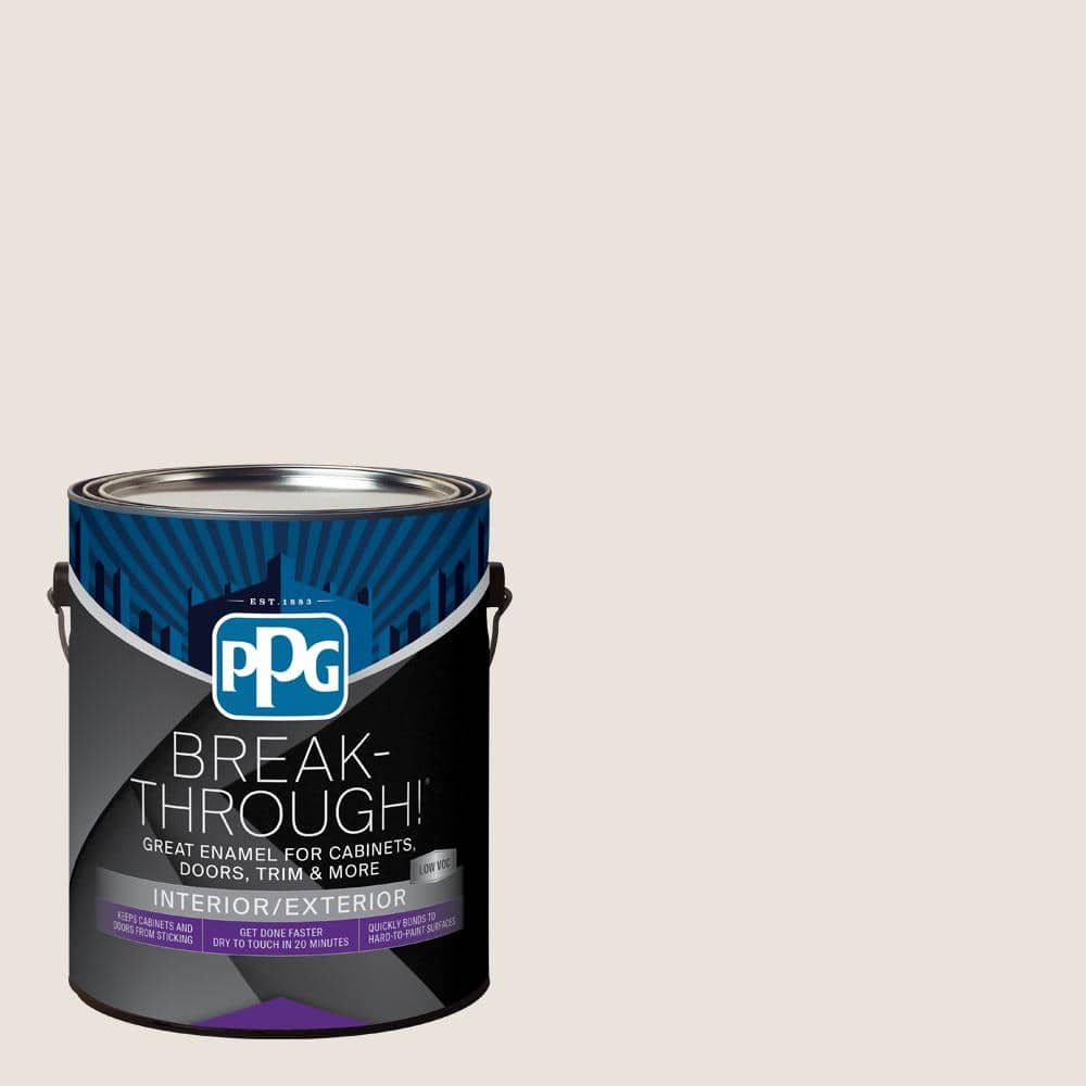 1 gal. PPG1076-1 Fuzzy Unicorn Satin Door, Trim & Cabinet Paint product image for price tracking