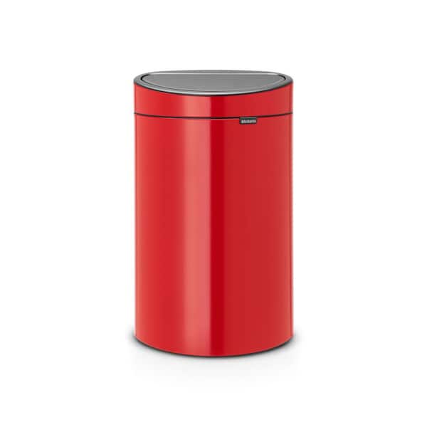 Passion Red Brabantia Touch Bin 60L