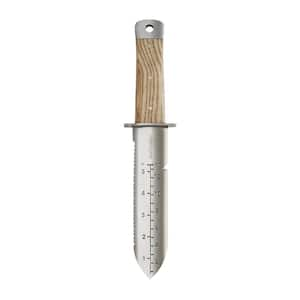 Hori Hori 7 In. Stainless Steel Blade Wood Handle Gardening Knife