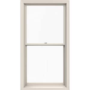 33.375 in. x 64.5 in. W-2500 Series Primed Wood Double Hung Window w/ Natural Interior and Low-E Glass
