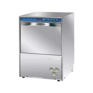 Undercounter High-Temp 24 in Dishwasher, Stainless Steel, Front Control, 220-240V