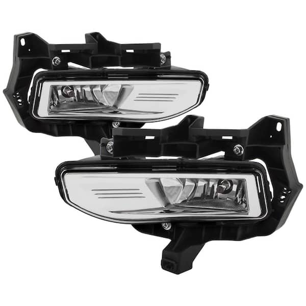 Spyder Auto Nissan Versa Note 17 18 Oem Fog Lights W Switch Clear The Home Depot