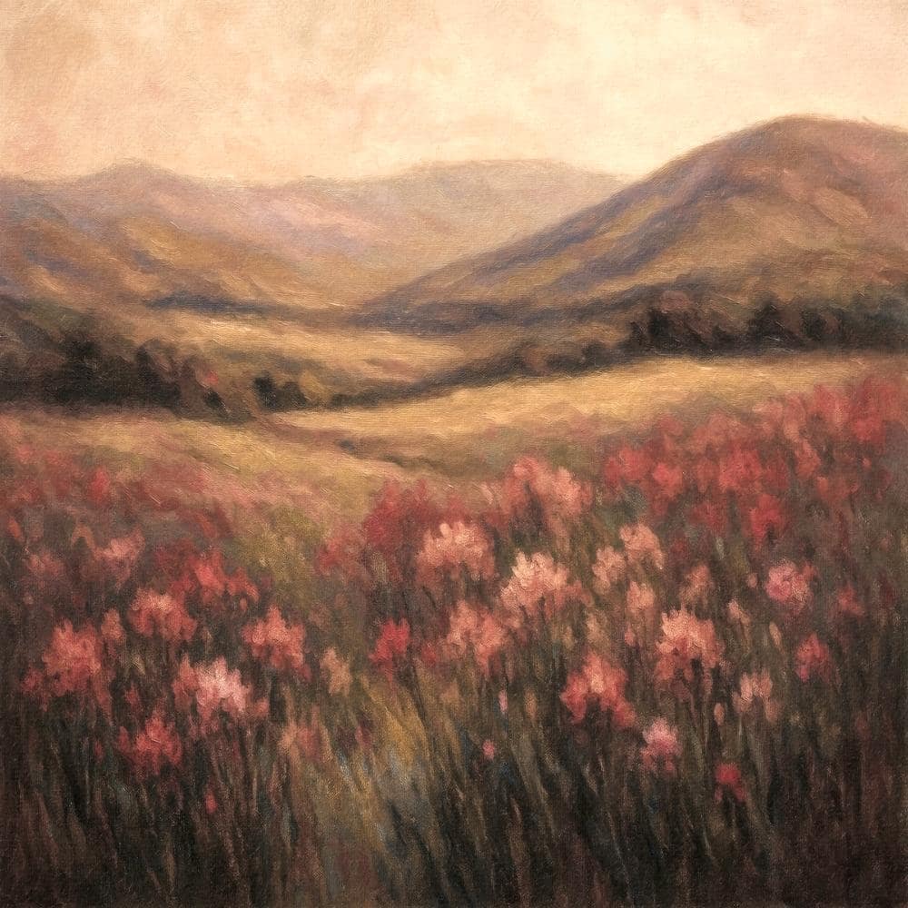 Impressionist Wildflower Landscape by Grotto Studios price history on PriceWatchPro